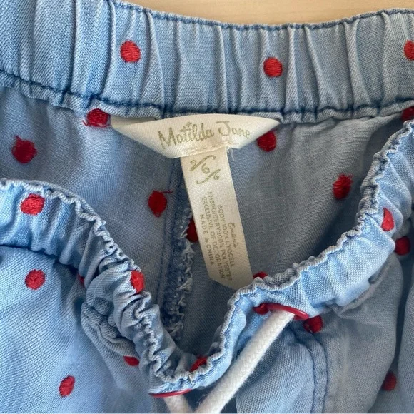 Matilda Jane Shorts size 6 - Picture 3 of 3